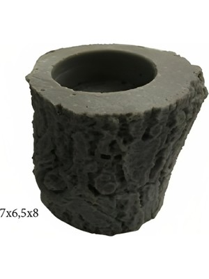 Butedo Beton Grubu Silikon Şeker Hamuru Dekor,sabun, Saksı ve Mum Kalıbı