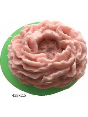 Butedo Çiçek Modelleri Silikon Şeker Hamuru Sabun ve Mum Kalıbı