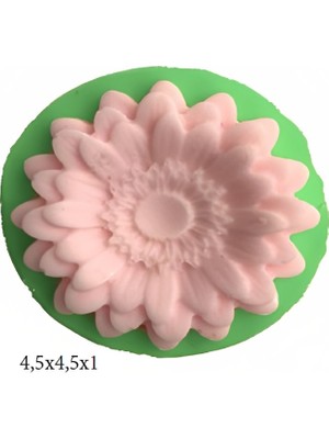 Butedo Çiçek Modelleri Silikon Şeker Hamuru Sabun ve Mum Kalıbı