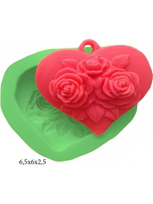 Butedo Çiçek Modelleri Silikon Şeker Hamuru Sabun ve Mum Kalıbı