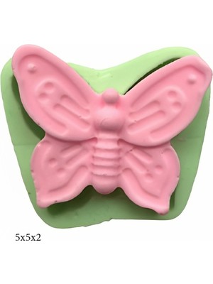 Butedo Dekoratif Kenar Şeklinde Silikon Şeker Hamuru Sabun ve Mum Kalıbı