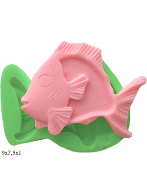 Butedo Dekoratif Kenar Şeklinde Silikon Şeker Hamuru Sabun ve Mum Kalıbı