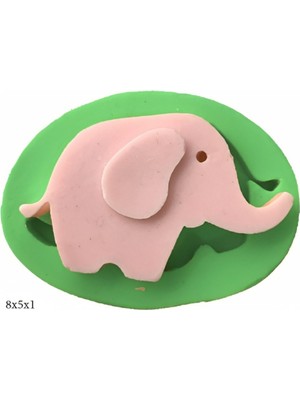 Butedo Dekoratif Kenar Şeklinde Silikon Şeker Hamuru Sabun ve Mum Kalıbı