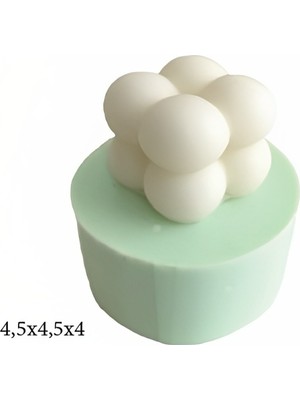 Butedo Silikon Şeker Hamuru Sabun ve Mum Kalıbı