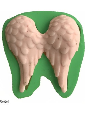 Butedo Dekoratif Kenar Şeklinde Silikon Şeker Hamuru Sabun ve Mum Kalıbı