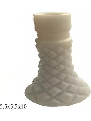 Butedo Beton Grubu Silikon Şeker Hamuru Dekor,sabun, Saksı ve Mum Kalıbı