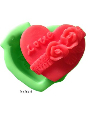 Butedo Çiçek Modelleri Silikon Şeker Hamuru Sabun ve Mum Kalıbı