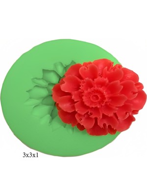 Butedo Çiçek Modelleri Silikon Şeker Hamuru Sabun ve Mum Kalıbı