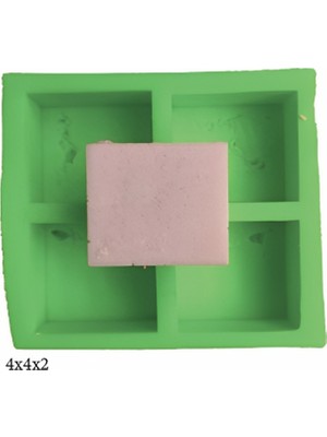 Butedo Silikon Şeker Hamuru Sabun ve Mum Kalıbı