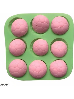 Butedo Dekoratif Kenar Şeklinde Silikon Şeker Hamuru Sabun ve Mum Kalıbı