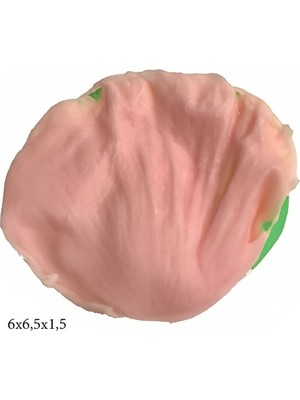 Butedo Dekoratif Kenar Şeklinde Silikon Şeker Hamuru Sabun ve Mum Kalıbı