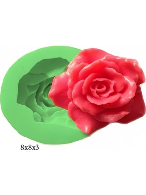 Butedo Çiçek Modelleri Silikon Şeker Hamuru Sabun ve Mum Kalıbı