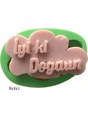 Butedo Silikon Şeker Hamuru Sabun ve Mum Kalıbı