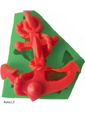 Butedo Dekoratif Kenar Şeklinde Silikon Şeker Hamuru Sabun ve Mum Kalıbı