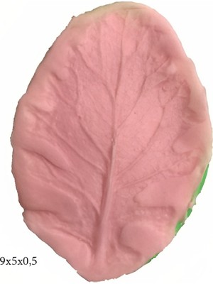 Butedo Dekoratif Kenar Şeklinde Silikon Şeker Hamuru Sabun ve Mum Kalıbı