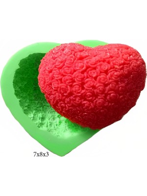 Butedo Çiçek Modelleri Silikon Şeker Hamuru Sabun ve Mum Kalıbı