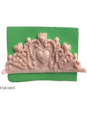 Butedo Dekoratif Kenar Şeklinde Silikon Şeker Hamuru Sabun ve Mum Kalıbı