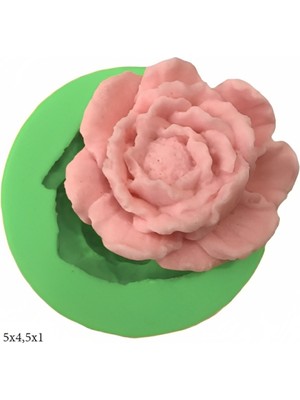 Butedo Dekoratif Kenar Şeklinde Silikon Şeker Hamuru Sabun ve Mum Kalıbı