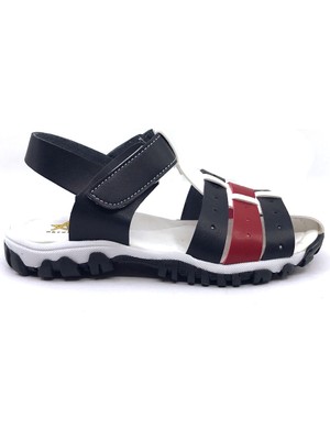 ARZEN 4006 Kafesli Erkek Çocuk Sandalet Ayakkabı