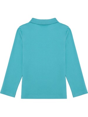 U.S. Polo Assn. Kız Çocuk Pembe Sweatshirt Basic