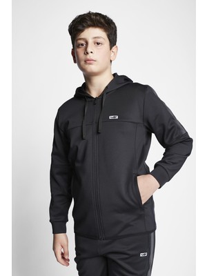 Lescon 23B-3109 Çocuk Fermuarlı Kapşonlu Üst