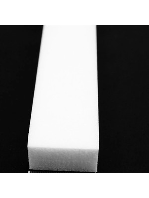 YEDİTEPEOSMANLI Düz Strafor Köpük Çıta - 1 Metre Uzunluk (10 Metre)
