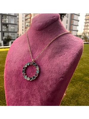 925 Gümüş Kalp Çiçeği 925 Ayar Gümüş Kolye