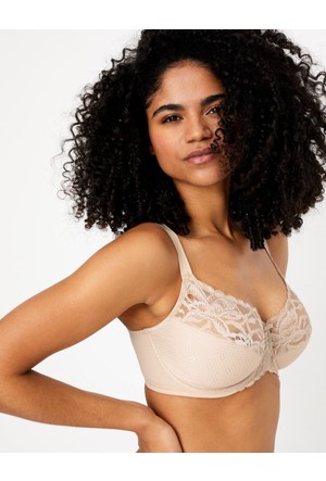 M&S Olivia Embroidered Non-Padded Full Cup Bra