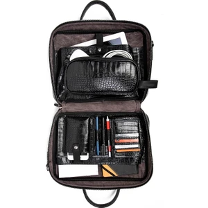 Macbook Organizer Laptop Evrak Çantası 15.6" & 16" Inç Siyah
