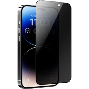 iPhone 14 Pro Tam Kaplayan Hayalet Gizli Cam Ekran Koruyucu