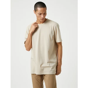 Basic Tişört Bisiklet Yaka Kısa Kollu