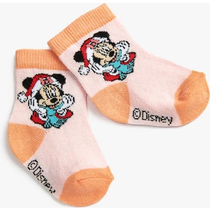Minnie Mouse Baskılı Çorap Lisanslı