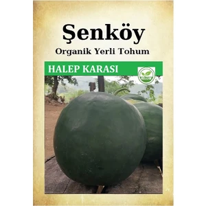 Yerli Halep Karası Karpuz Tohumu Doğal Ata Tohum Pakette 10 Gr 100 Tohum ve Hediye Tohumu