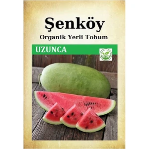 Yerli Uzunca Karpuz Tohumu Doğal Ata Tohum Pakette 5 Gr 50 Tohum ve Hediye Sebze Tohumu