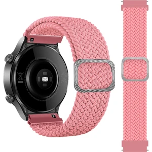 Huawei Watch 3 Gt Gt2 GT2E Gt2 Gt3 Pro 46MM Uyumlu Kordon Örgü Tokalı Kordon