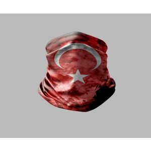 Türk Bayrağı Tasarımlı Motorsiklet Bandana