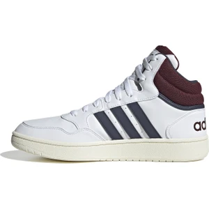 Adidas Hoops 3.0 Mıd Beyaz Erkek Spor Ayakkabı HP7895