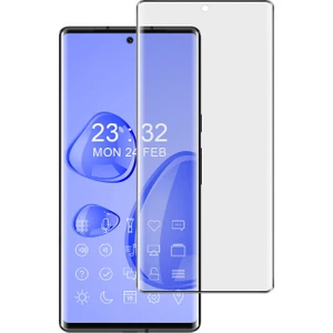 Google Pixel 7 Pro 3D Curved Tam Kaplayan Kavisli Tempered Cam - Siyah AL3282