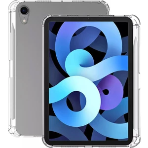 iPad 10.nesil 10.9 Inch 2022 Kalem Koymalı Silikon Kılıf -Şeffaf AL3306