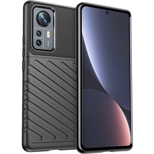 Xiaomi 12T / 12T Pro Thunder Serisi Darbeye Dayanıklı Silikon Kılıf - Siyah AL3421