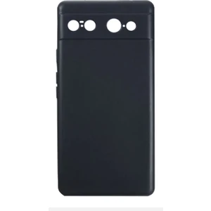 Google Pixel 7 Pro Matte Serisi Silikon Tpu Kılıf - Siyah AL3367