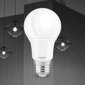 BA13-01423-BRAYTRON 14W 6500K Beyaz E27 A65 LED Ampul 3 LÜ PAKET