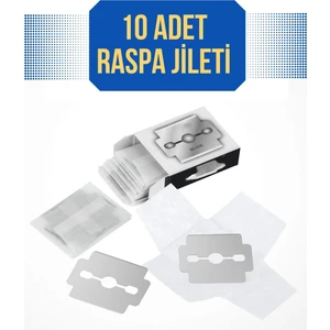 Kaktüskedi Izzy 10 Adet Ayak Taban Nasır Yedek Jileti 715631