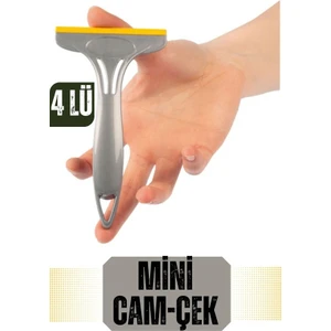 4 Adet Mini Silikon Uçlu Cam Sil Çekçek 422158AV