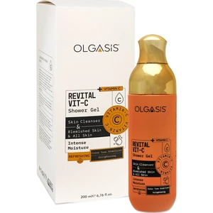 Revital Vitamin C Shower Gel 200 ml  Pürüzsüzleştirici Duş Jeli Yoğun Nemlendirici