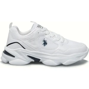 U.S. Polo Assn. Kadın Spor Ayakkabı Sentetik Malzeme Düz Taban Günlük Rahat Tasarım