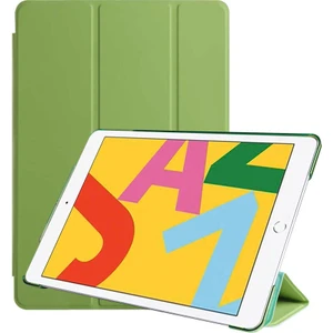 Apple iPad 10.2 2021 8. Nesil Kılıf Pu Deri Ön Arka Tam Koruma Standlı Katlanabilir Uyku Modlu Smart Kapak