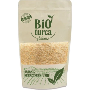 Glutensiz Organik Mercimek Unu 500 gr