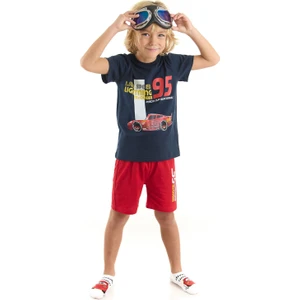 Disney Cars  Erkek Çocuk Tişört ve Şortlu Pijama Takımı 20984