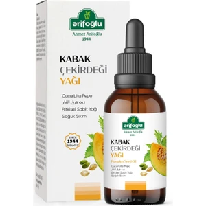 %100 Saf ve Doğal Kabak Çekirdeği Yağı 50 ml (Soğuk Sıkım)